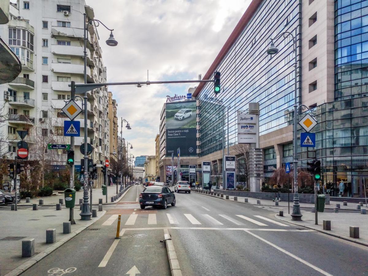Апартаменты Victoriei Blue Бухарест Экстерьер фото